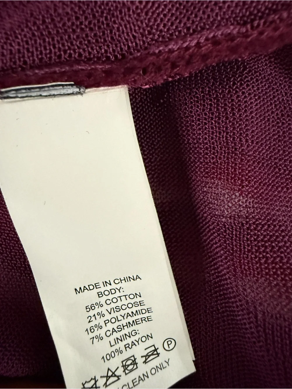 KATE SPADE Burgundy, Red & White Striped Long Sleeve Knit Dress - Picture 6 of 6